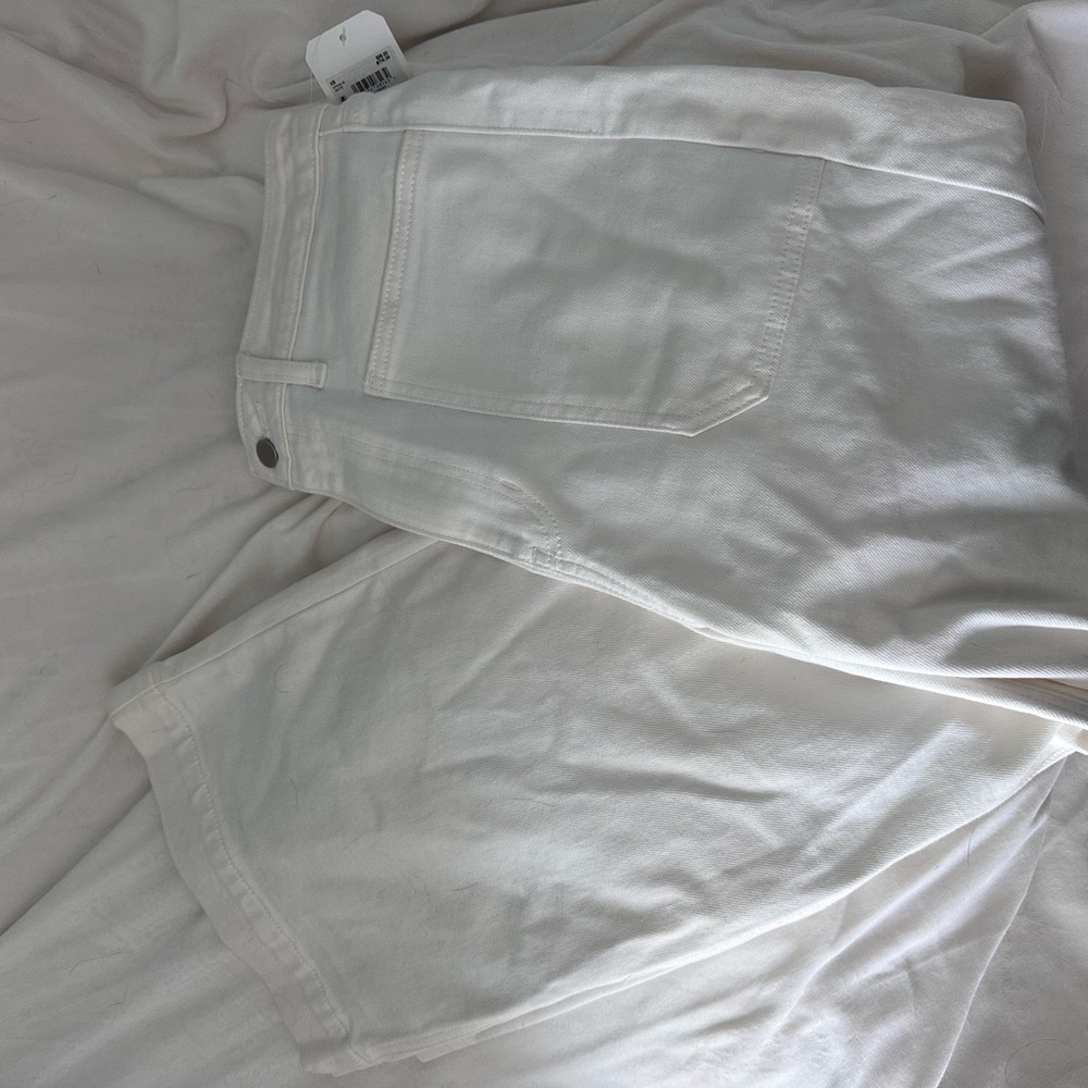 Altar'd State White Wide Leg Jeans